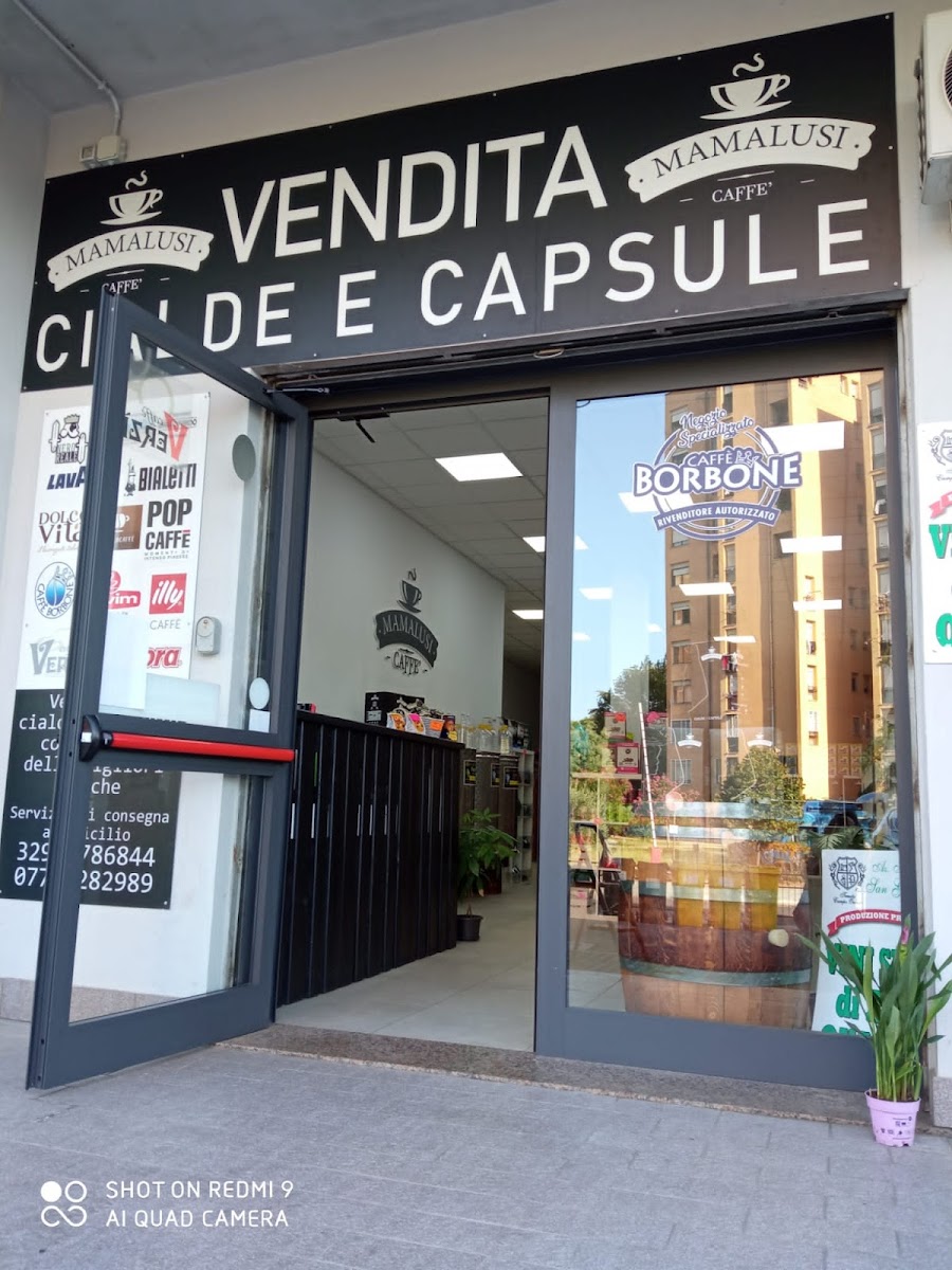 Mamalusi caffè Guidonia vendita cialde e capsule