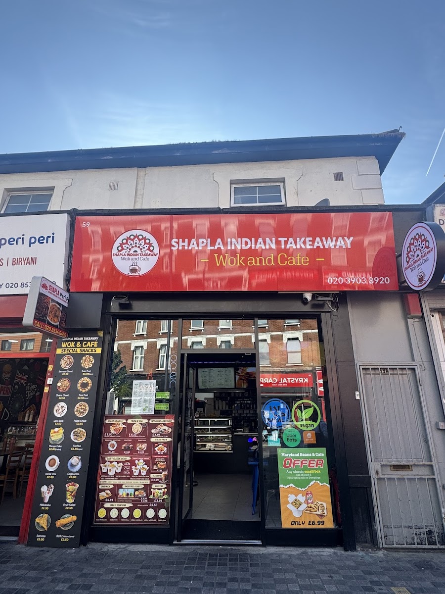 SHAPLA INDIAN TAKEAWAY WOK & CAFÉ