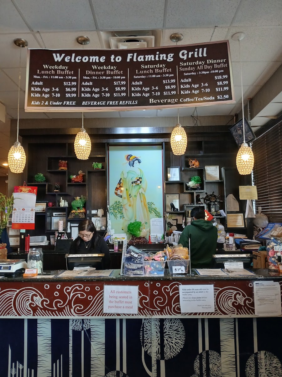 Flaming Grill and Supreme Buffet