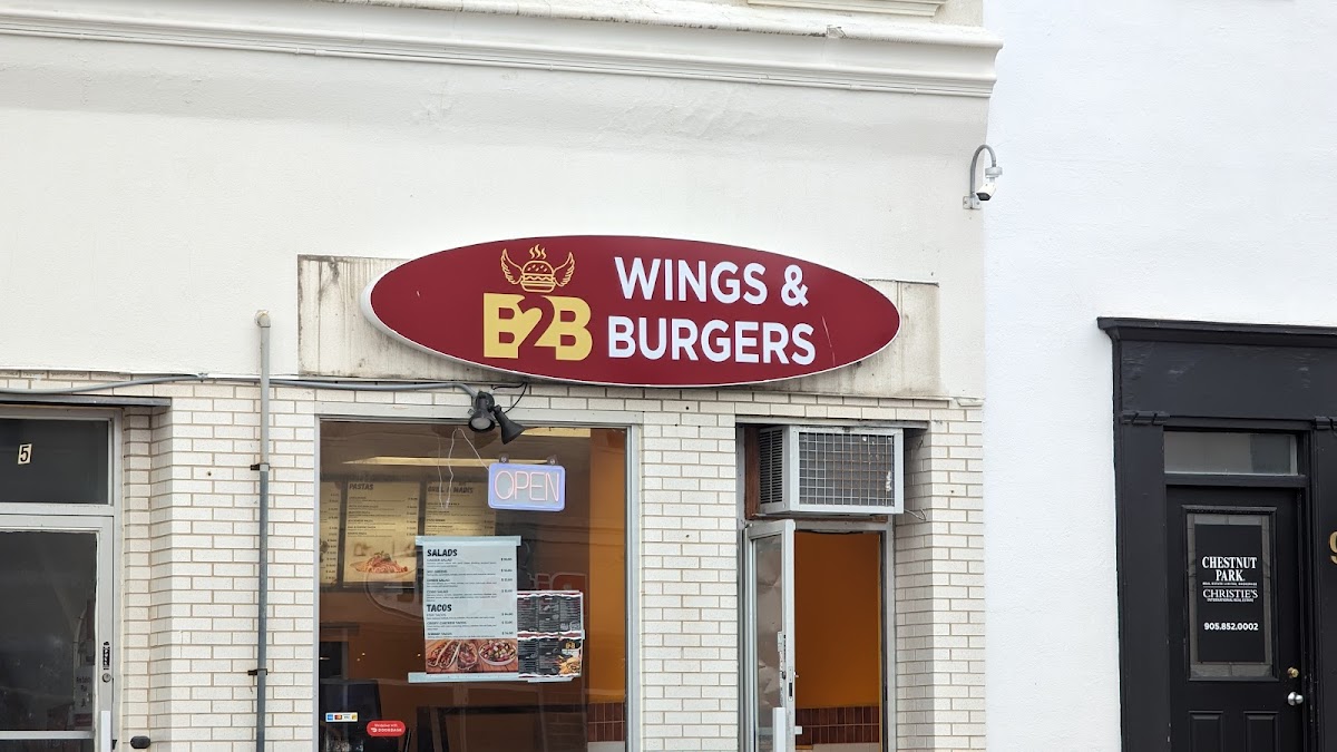 B2B WINGS AND BURGERS