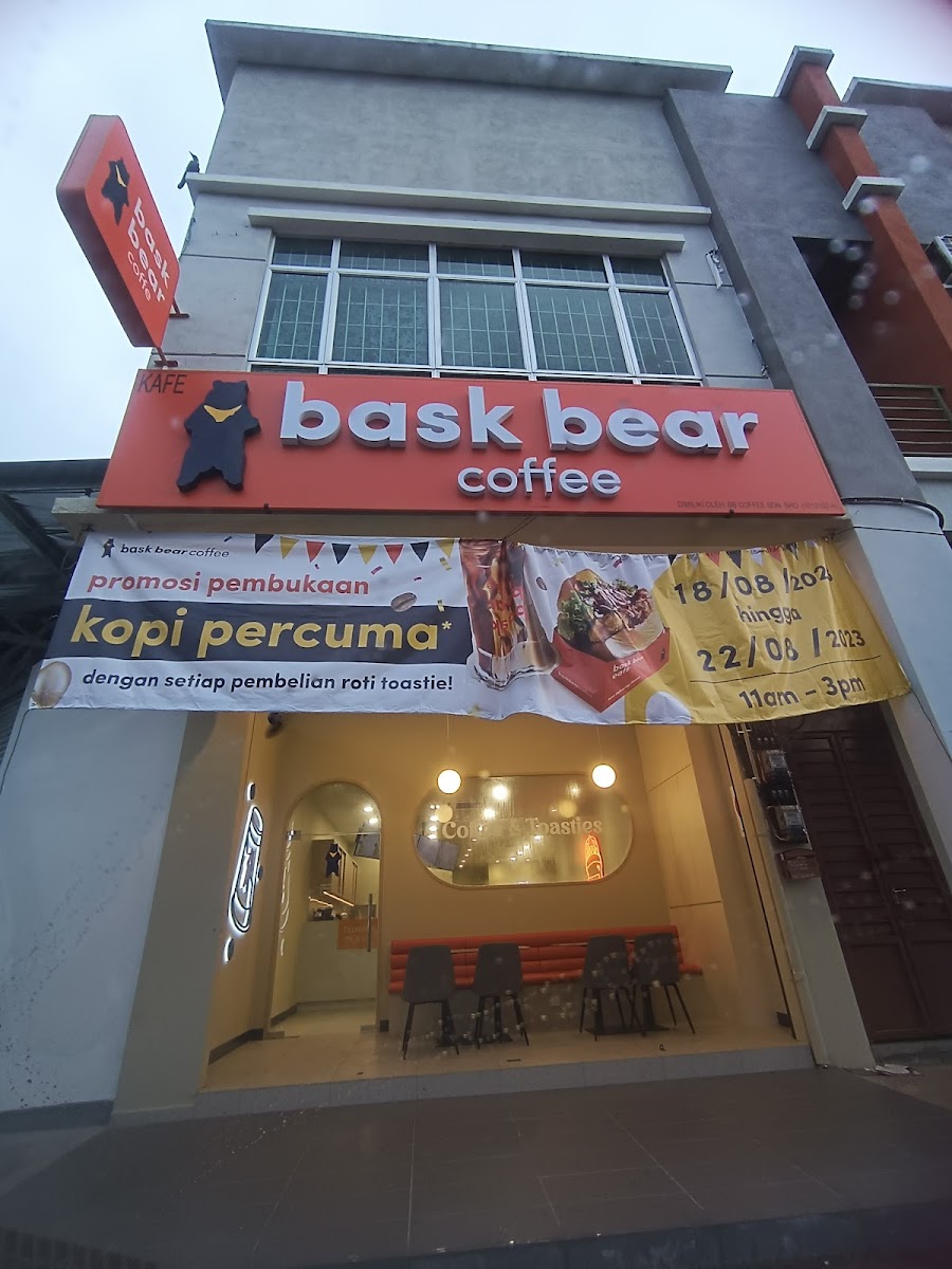 Bask Bear Coffee Krubong Jaya Melaka