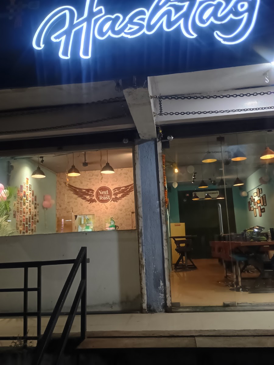 Hashtag cafe and Chinese restaurant